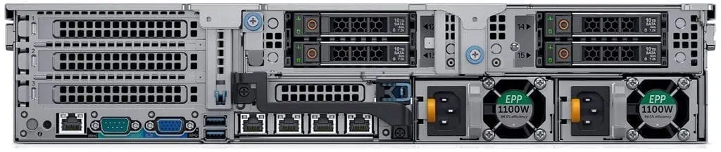 Director de tecnología de Dell PowerEdge R740xd 5 Retrovisor R740xd 4 x 25 polegadas DC Parts
