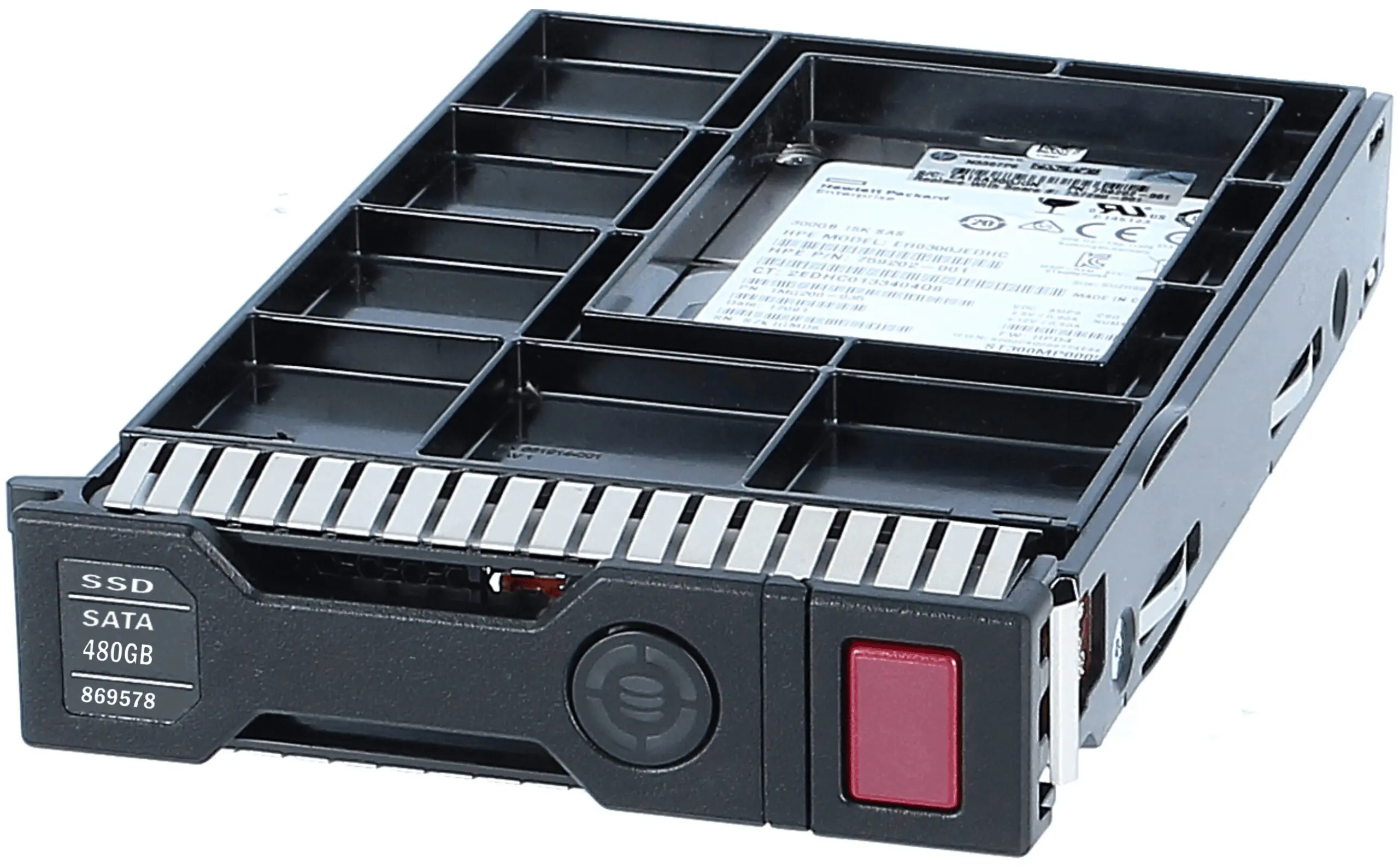 Disco HPE 480GB SSD 6GB/s SATA 3.5" - HP 869380-B21