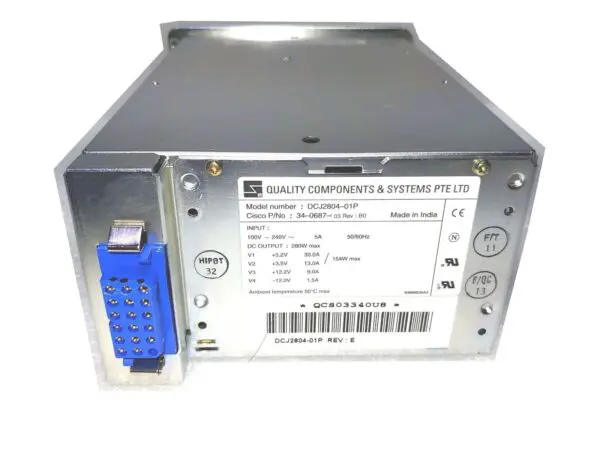 Fuente de alimentación Cisco 34-0687-03 280W 7200 VXR - Modelo: DCJ28-4-01P