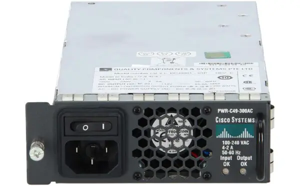 Cisco PWR-C49-300AC - Fuente de alimentación de CA Cisco Catalyst 4948 de 300 vatios