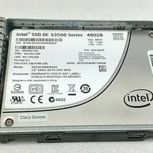 Disco Cisco UCS-SD480G0KS2-EV - Cisco 480GB SATA SSD 6Gb/s 2.5"