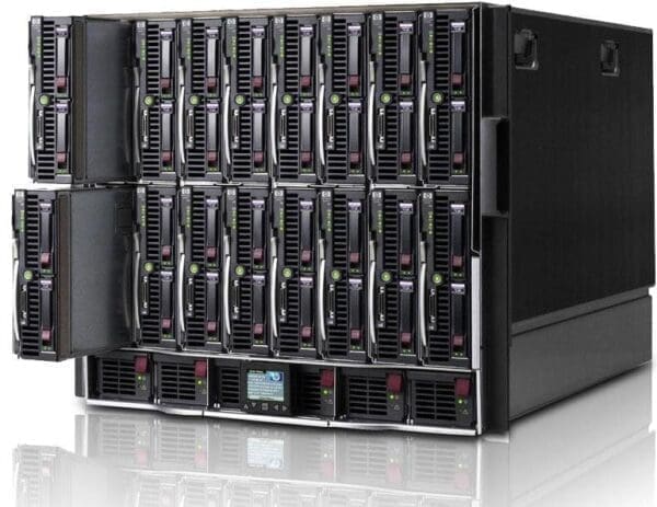 HP BladeSystem C7000 CTO Enclosure Model X - Com garantia e serviço técnico para instalação ou suporte.