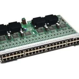 Cisco WS-4248-RJ45V - Tarjeta de línea Fast Ethernet de 48 puertos con PoE