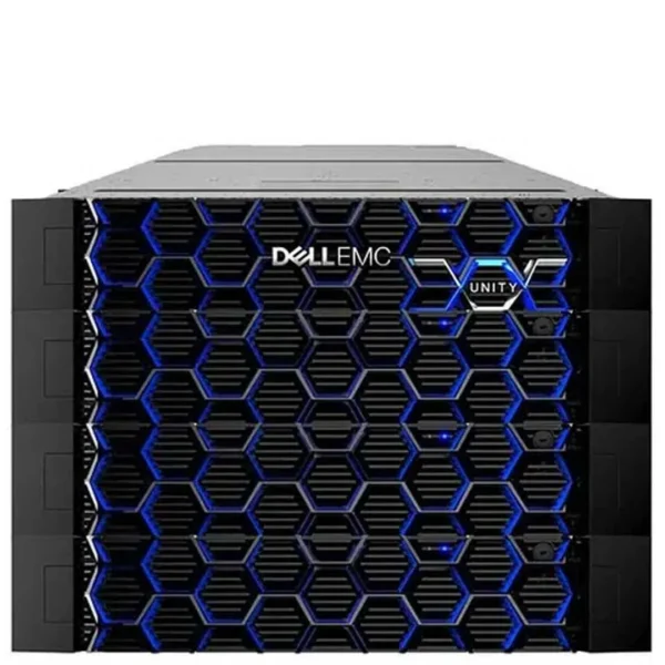 Dell EMC Unity 500F: almacenamiento all-flash de gama media con alto rendimiento y baja latencia. Ideal para virtualización y cargas de trabajo mixtas. Explora en DC Parts.